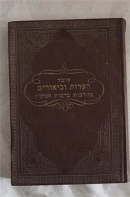 הערות וביאורים בהלכות ברכות הנהנין