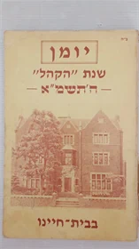 יומן שנת הקהל ה'תשמ"א