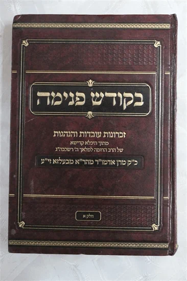 בקודש פנימה