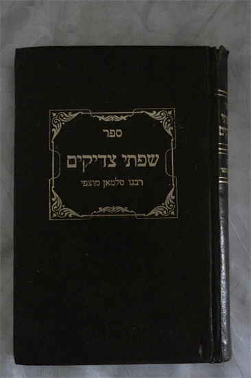 שפתי צדיקים