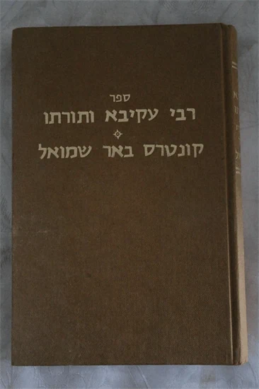 רבי עקיבא ותורתו