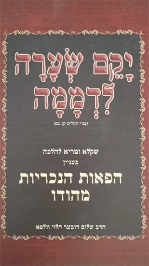 יקם שערה לדממה