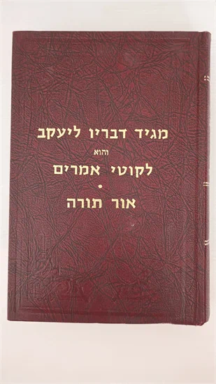 מגיד דבריו ליעקב