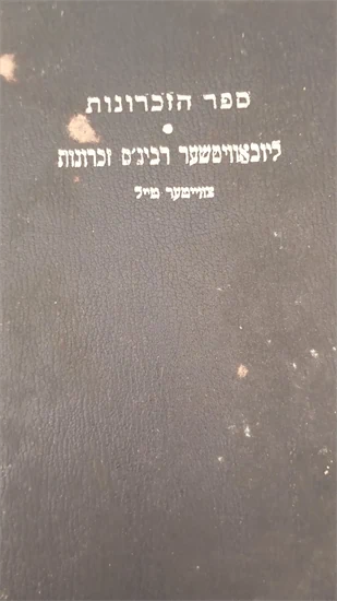 ליובאוויטשער רבינ'ס זכרונות