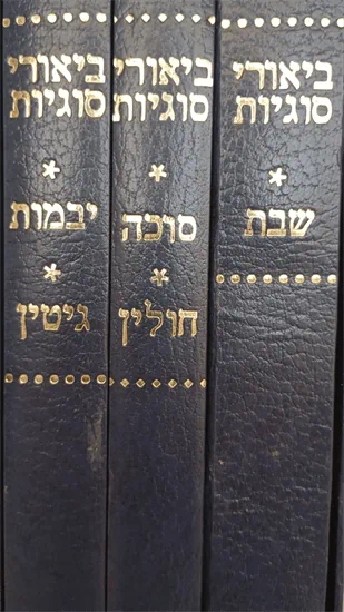 ביאורי סוגיות